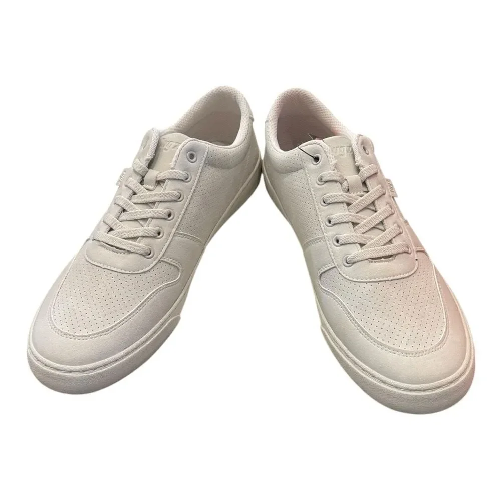 New Lugz Men’s City MCITYE-100 White Sneakers 10.5